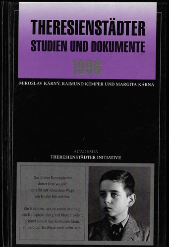 teresien96.pdf THERESIENSTÄDTER STUDIEN UND DOKUMENTE 1996