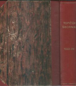 TOPIČŮV SBORNÍK – ROČNÍK XI. 1923 – 1924