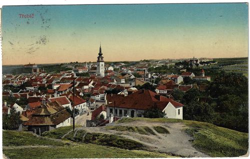 TŘEBÍČ pohlednice