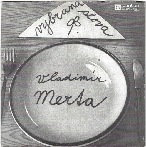 VLADIMÍR MERTA – VYBRANÁ SLOVA SP deska