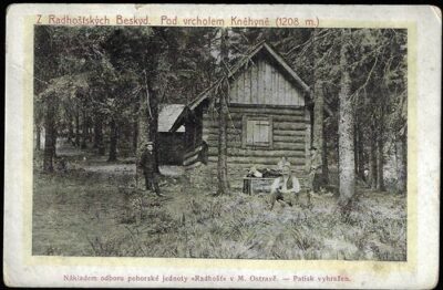 Z RADHOŠŤSKÝCH BESKYD – POD VRCHOLEM KNĚHYNĚ (1208 M.) pohlednice
