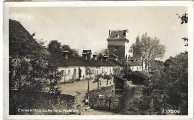 ZÁMEK KRATOCHVÍLE U NETOLIC pohlednice