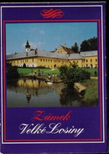 ZÁMEK VELKÉ LOSINY pohlednice