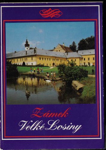 ZÁMEK VELKÉ LOSINY pohlednice