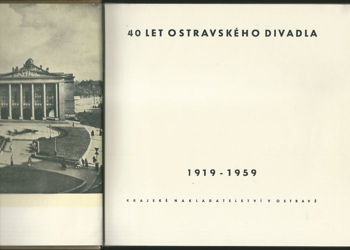 40 LET OSTRAVSKÉHO DIVADLA 1919-1959 – detail 1