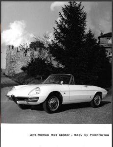 ALFA ROMEO 1900 SPIDER – BODY BY PININFARINA