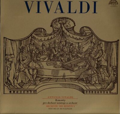 ANTONIO VIVALDI – KONCERTY PRO DECHOVÉ NÁSTROJE A ORCHESTR LP deska