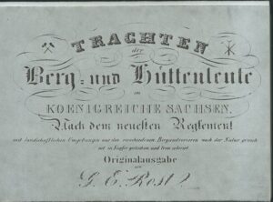 BERG UND HÜTTENLEUTE pohlednice