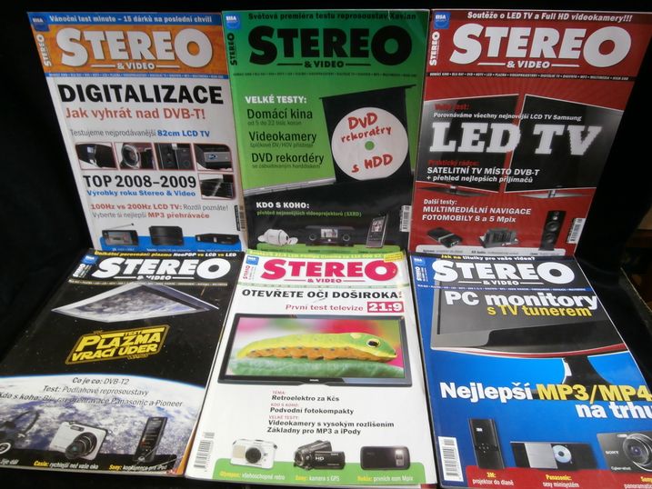 ČASOPIS STEREO & VIDEO 2009 – detail 1