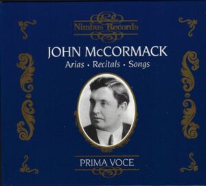 PRIMA VOCE: JOHN MCCORMACK – ARIAS, RECITALS, SONGS (CD)
