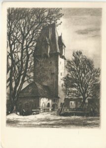 ČESKÉ BUDĚJOVICE: RABENŠTĚJNSKÁ VĚŽ pohlednice