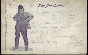 DOPISNICE – KDO JIM ŠKROBÍ? pohlednice