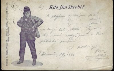 DOPISNICE – KDO JIM ŠKROBÍ? pohlednice