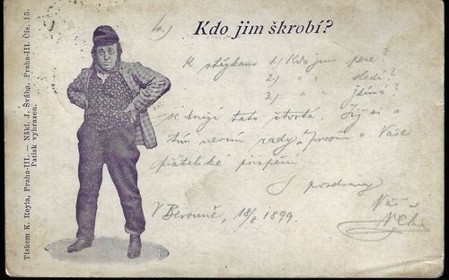 DOPISNICE – KDO JIM ŠKROBÍ? pohlednice