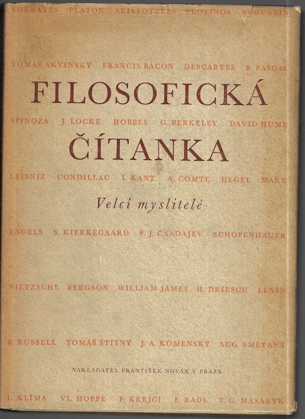 FILOSOFICKÁ ČÍTANKA