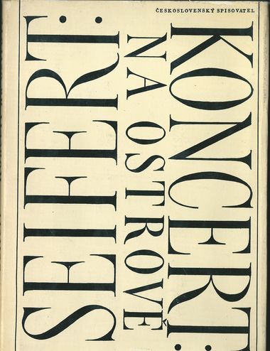 koncnostr KONCERT NA OSTROVĚ – Jaroslav Seifert