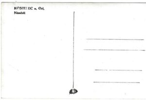 KOSTELEC N. ORL. – NÁMĚSTÍ pohlednice