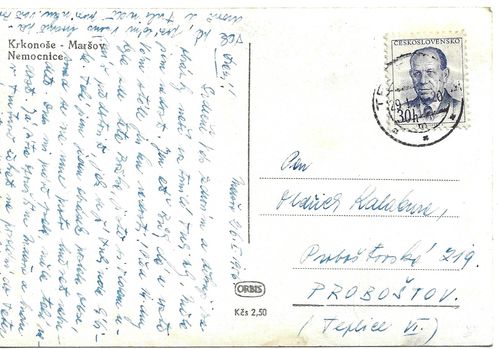 KRKONOŠE - MARŠOV NEMOCNICE – detail 1