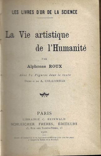 lavieartist LA VIE ARTISTIQUE DE L`HUMANITÉ – Alphonse Roux