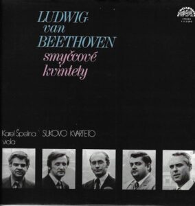 LUDWIG VAN BEETHOVEN – SMYČCOVÉ KVINTETY (LP)