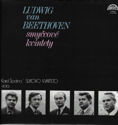 LUDWIG VAN BEETHOVEN – SMYČCOVÉ KVINTETY LP deska