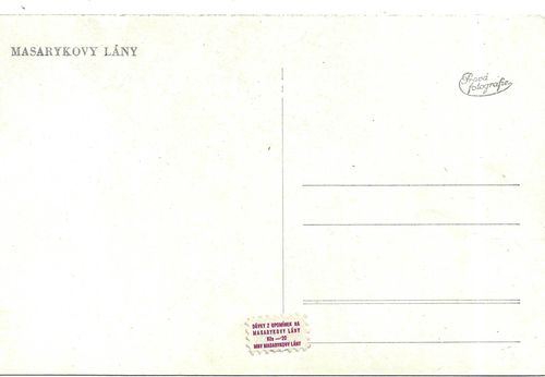 MASARYKOVY LÁNY – detail 1