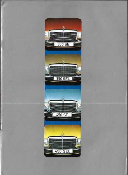 MERCEDES-BENZ – 350 SE, 350 SEL, 450 SE, 450 SEL
