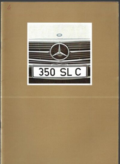 MERCEDES-BENZ – 350 SL C