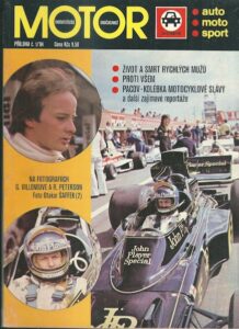 MOTOR – ZA VOLANTEM – PŘÍLOHA Č. 1/1984