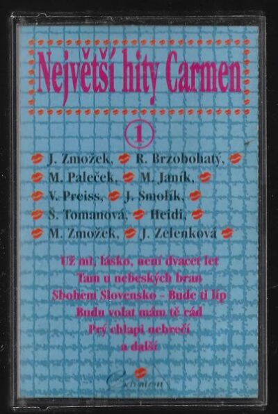 NEJVĚTŠÍ HITY CARMEN MC kazeta