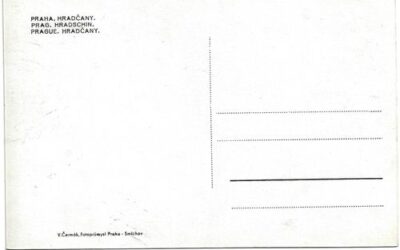 PRAHA – HRADČANY pohlednice