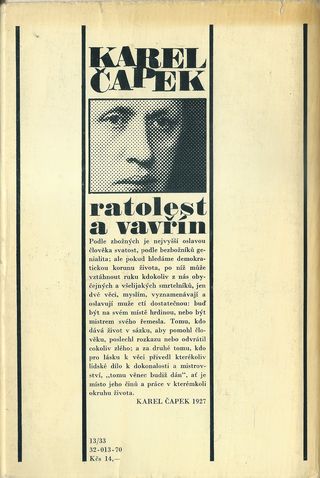 ratolavav RATOLEST A VAVŘÍN – Karel Čapek