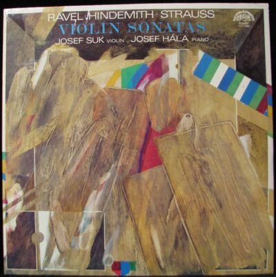 RAVEL, HINDEMITH, STRAUSS – VIOLIN SONATAS LP deska
