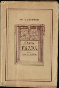 STARÁ PRAHA pohlednice