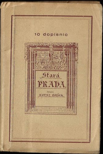 strprhkbus STARÁ PRAHA pohlednice
