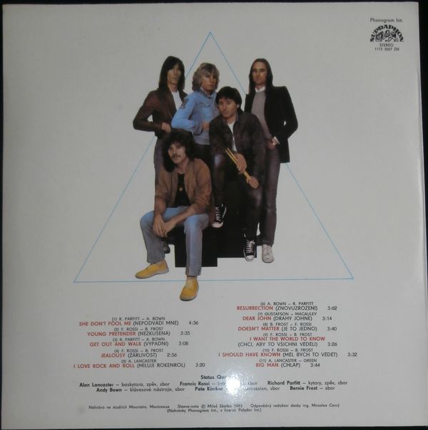 STATUS QUO  - 1+9+8+2 – detail 1