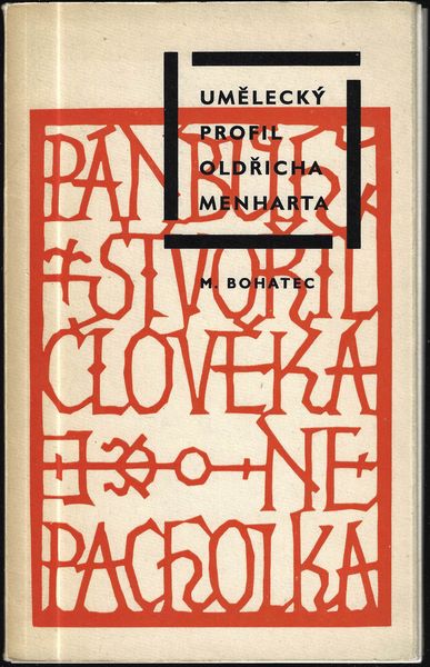 UMĚLECKÝ PROFIL OLDŘICHA MENHARTA – Miloslav Bohatec
