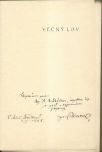 VĚČNÝ LOV – Josef Bouzek