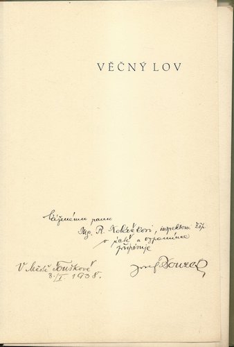vecnlovbouzkk VĚČNÝ LOV – Josef Bouzek
