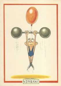 VZPÍRÁNÍ pohlednice