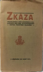 ZKÁZA – Napsal František Valoušek