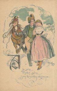 A JÁ SÁM DYCKY SÁM pohlednice