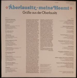 ÄBERLAUSITZ-MEINE HEEMT (LP)