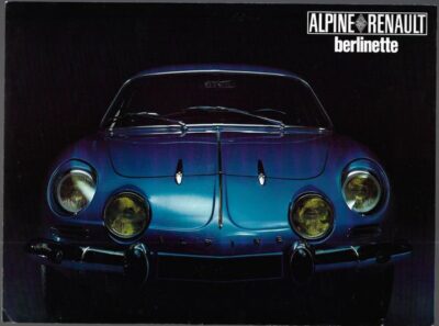 ALPINE RENAULT – BERLINETTE