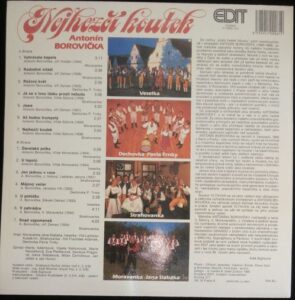 ANTONÍN BOROVIČKA – NEJHEZČÍ KOUTEK (LP)