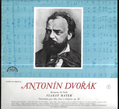 ANTONÍN DVOŘÁK, JACOPONE DA TODI – STABAT MATER LP deska