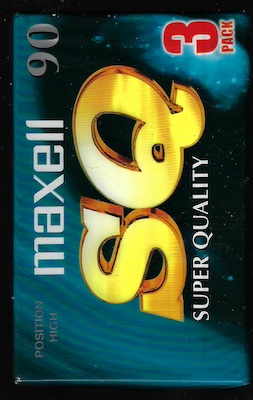 sq90 AUDIO KAZETA MAXELL SQ 90 – 3 PACK MC kazeta