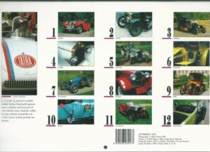 AUTOMOBILY 1997 kalendář