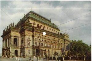 B. SMETANA: VĚRNÉ MILOVÁNÍ fonopohlednice