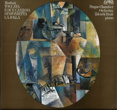 BOHUSLAV MARTINŮ – TOCCATA E DUE CANZONI / SINFONIETTA LA JOLLA LP deska
